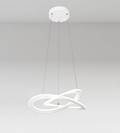 Mantra Planet 49cm Pendant, 40W LED, 3000K, 1800lm, White, 3yrs Warranty