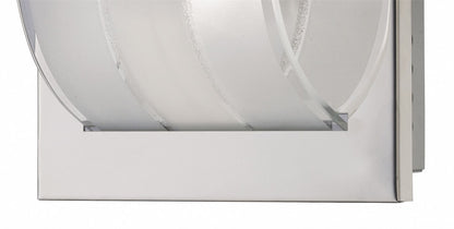 Diyas Charis Wall Light 1 Light G9 Polished Chrome/Glass/Crystal