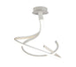 Mantra M6001 Nur Blanco Semi Ceiling 50W LED 3000K, 4000lm, Dimmable White/Frosted Acrylic, 3yrs Warranty - M6001 Ceiling