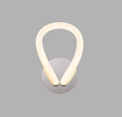 Mantra Knot LED II Knot II Switched Wall Light, 12W LED, 3000K, 900lm, IP20, Chrome, 3yrs Warranty