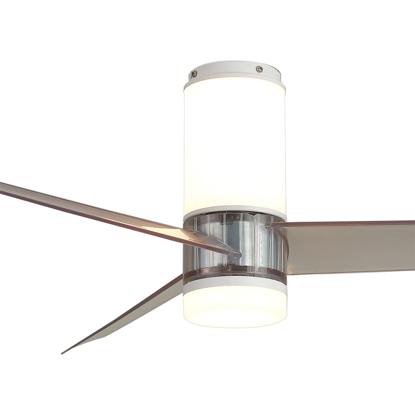 Up Down 1.2m 45W LED Dimmable Ceiling Light With Built-In 35W DC Fan, 2700-5000K Remote Control, 4950lm, White, 5yrs Warranty
