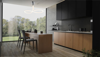 Mantra Nur II Linear Ceiling Light, 50W LED, 3000K, 3750lm, IP20, Chrome, 3yrs Warranty