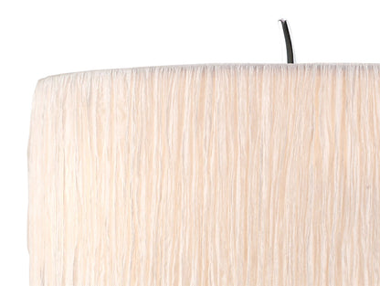 Mantra M1138 Eve Table Lamp 2 Light E27 Small, Polished Chrome with White Oval Shade