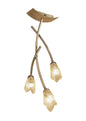 Mantra Pietra Ceiling 3 Light G9, Antique Brass
