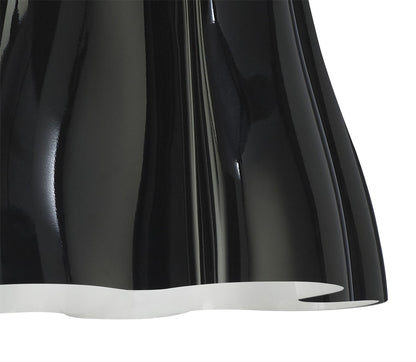 Mantra M3721 Miss Pendant 3 Light E27, Gloss Black/Polished Chrome