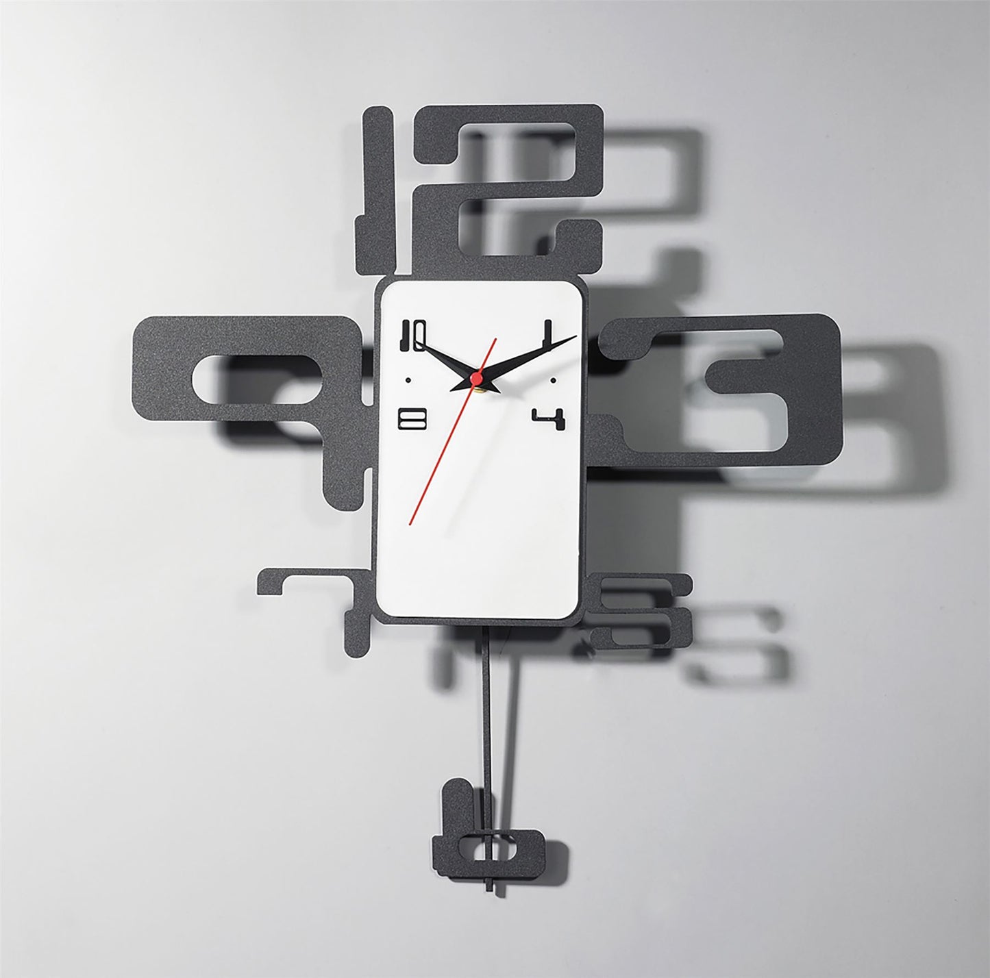 Diyas Home (DH) Infinity Designer Clock Black/White Wall