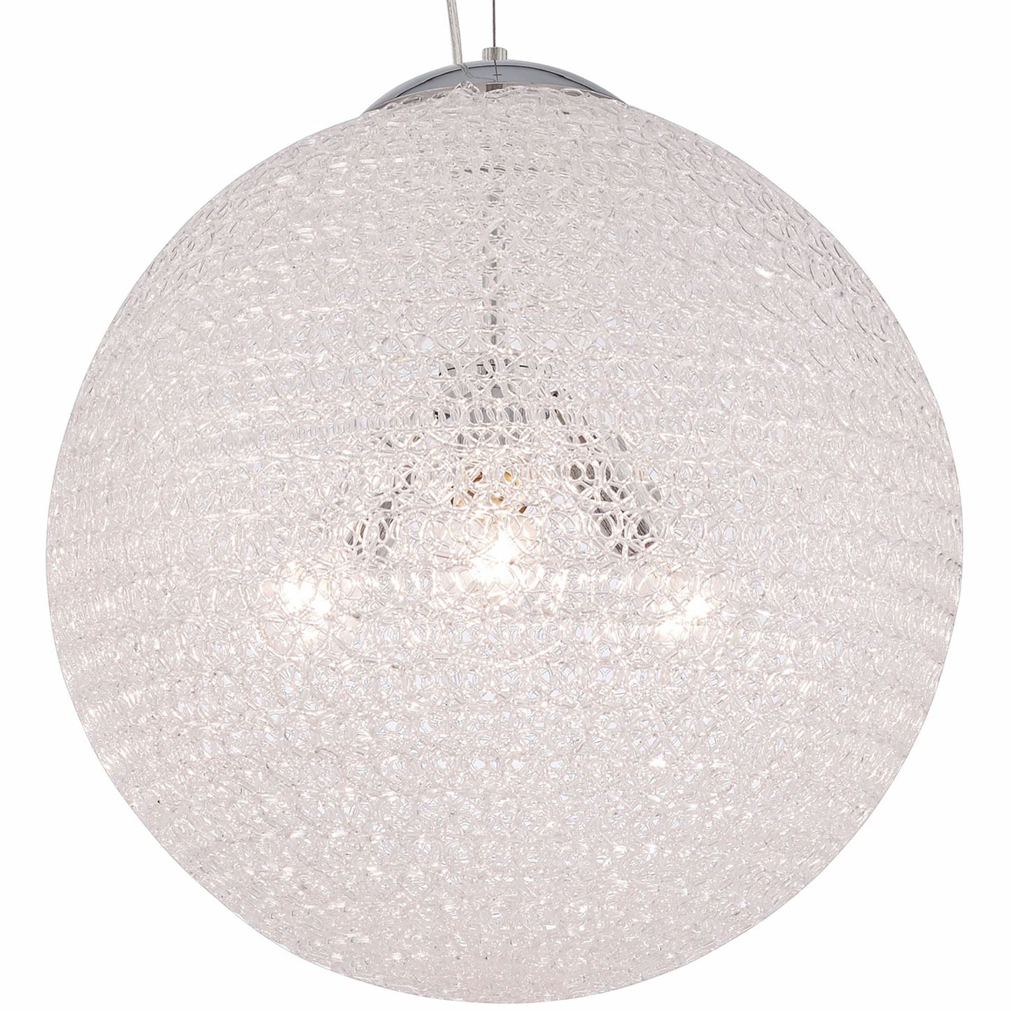 Mantra Fusion Fusion M5712 Bola Pendant 30cm Round 1 x E27, Chrome