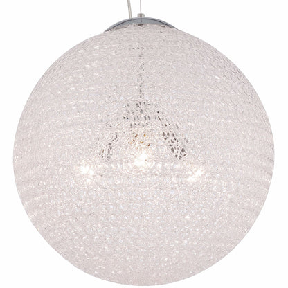 Mantra Fusion Fusion M5712 Bola Pendant 30cm Round 1 x E27, Chrome