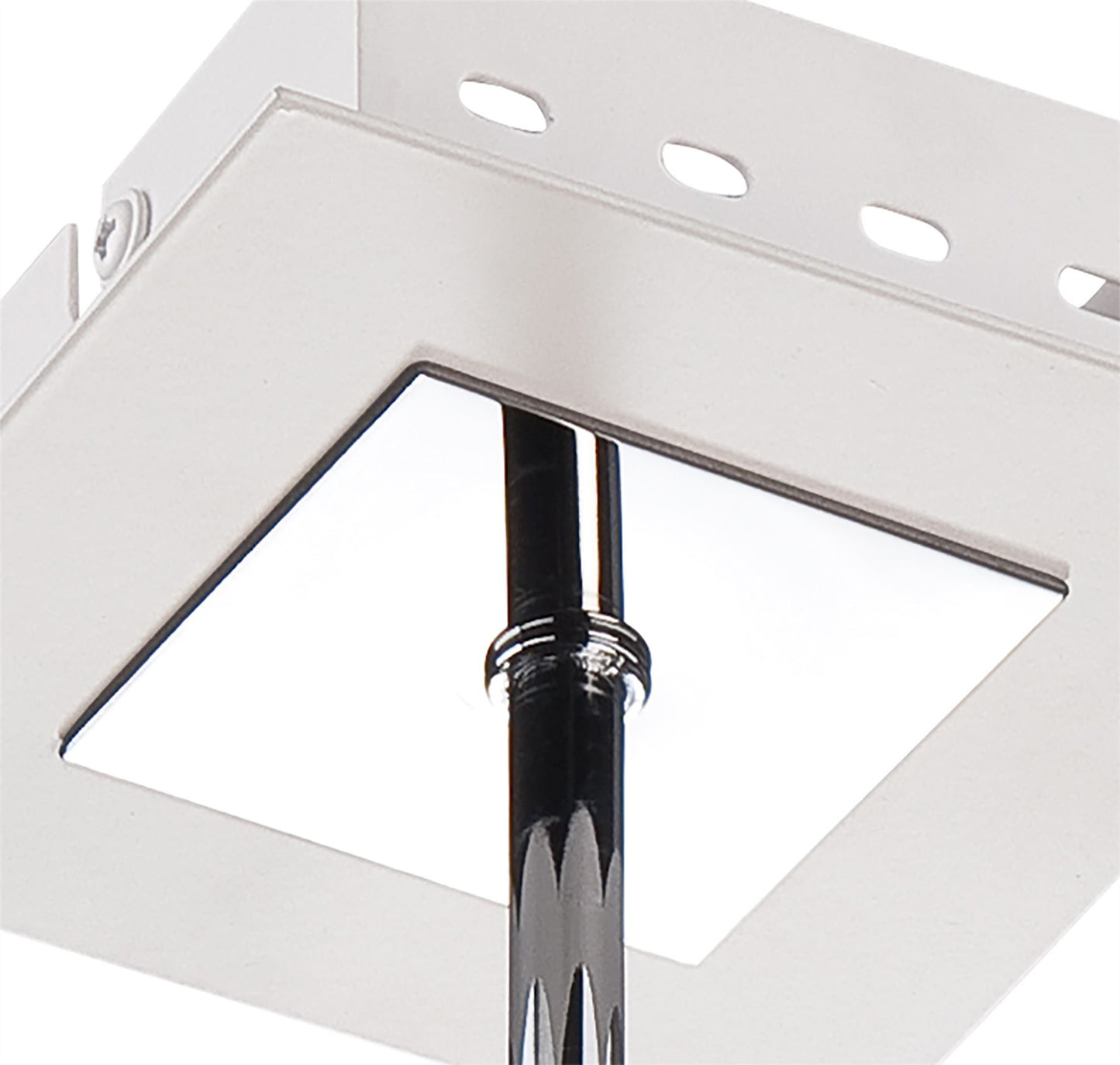 Mantra Fusion Filippo Telescopic Spot Light 1 Light 5W 3000K, 450lm, Matt White/Polished Chrome, 3yrs Warranty