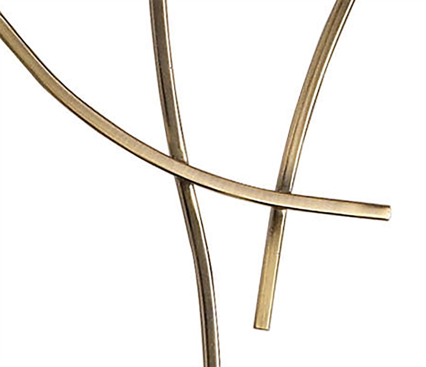 Mantra Pietra Floor Lamp 4 Light G9, Antique Brass, NOT LED/CFL Compatible