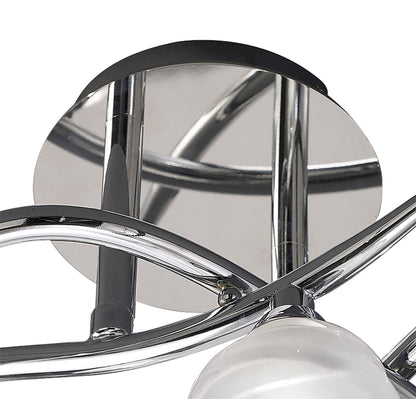 Mantra M1804 Loop Ceiling 3 Light G9 ECO, Polished Chrome