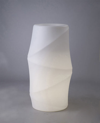 Mantra Bambu Tall Pot 2 Light E27 Outdoor IP65, Opal White