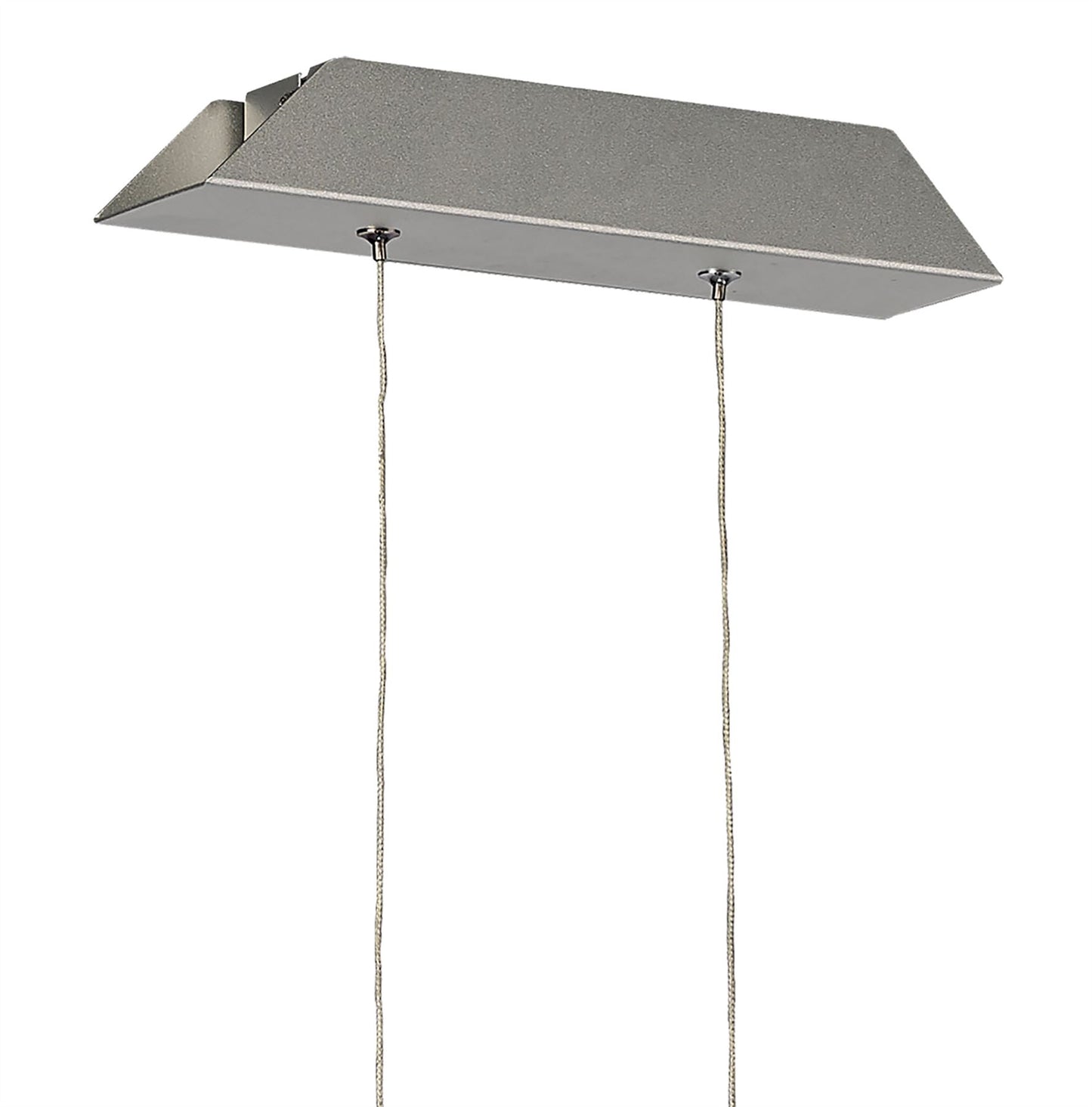 Mantra M5815 Sahara XL Linear Pendant 42W LED 3000K, 3400lm, Dimmable Silver, Frosted Acrylic, Polished Chrome, 3yrs Warranty