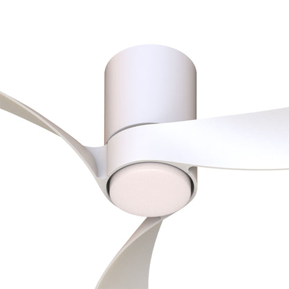 Nemo XS 72cm 18W LED Dimmable Ceiling Light With Built-In 26W DC Fan, 2700-5000K Remote Control, 2800lm, White, 5yrs Warranty