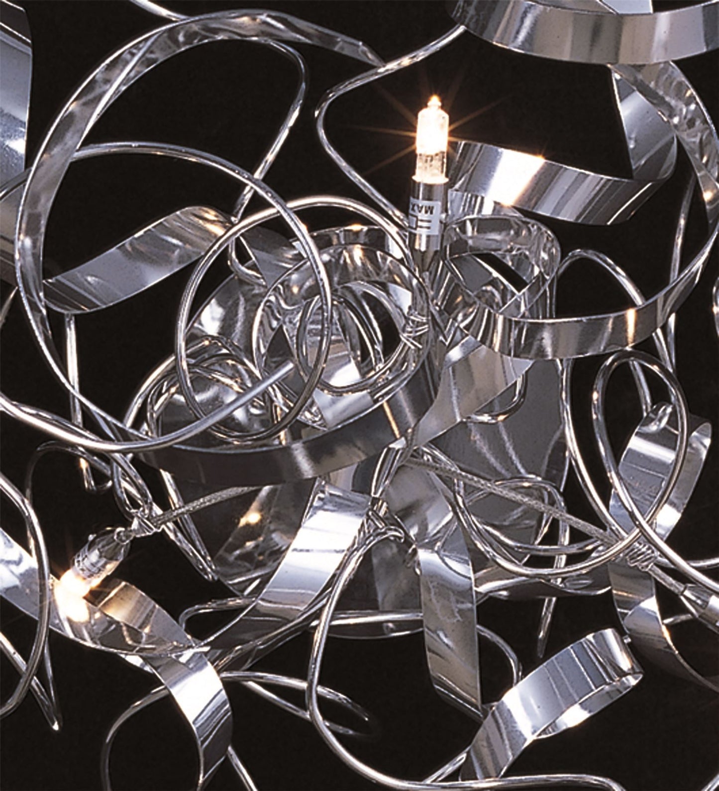 Diyas Zen Wall Light/ Round 3 Light G4 Polished Chrome, NOT LED/CFL Compatible Ceiling Light Fitting