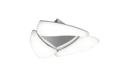 Mantra Mistral LED M3805 Mistral Ceiling 18W LED 3000K, 1620lm, Polished Chrome/Frosted Acrylic, 3yrs Warranty - M3805 Ceiling