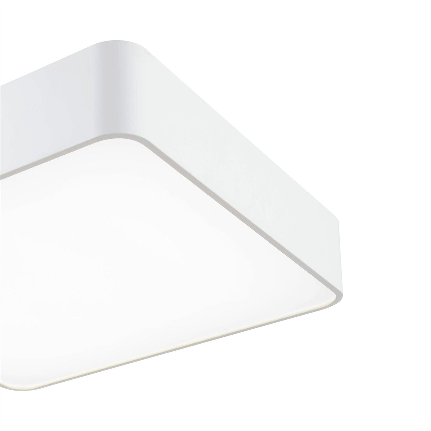 Mantra Fusion M5502 Cumbuco Flush 40cm Square, 2100lm, 35W LED 4000K White/ Acrylic, 3yrs Warranty - M5502 Ceiling