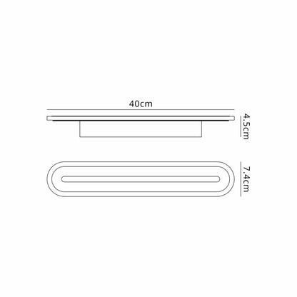Mantra Tulum Wall Light, 12W LED, 4000K, 1000lm, White, 3yrs Warranty