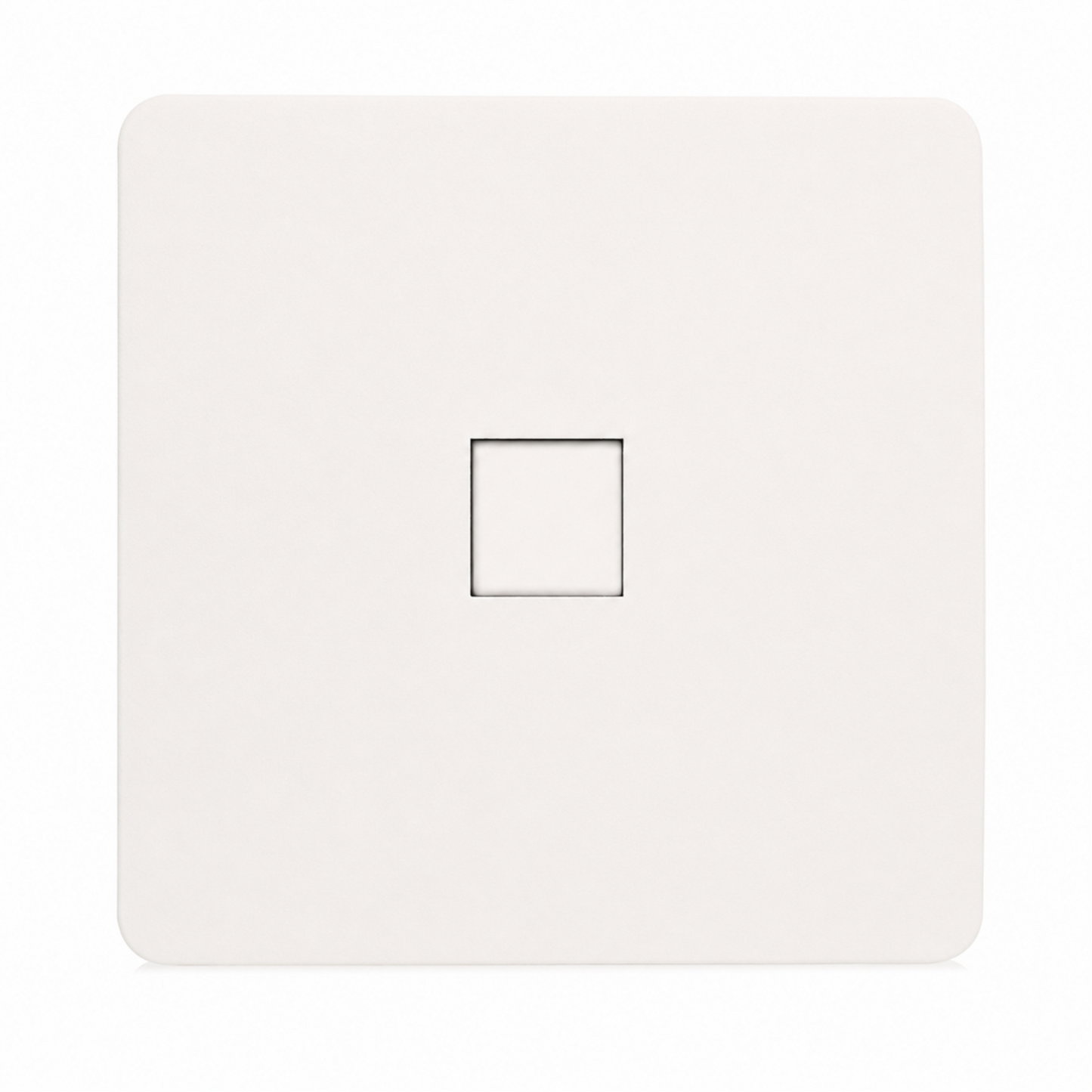 Trendi Switch 1 Gang RJ45 Cat 5e PC Ethernet Socket in Matt White - ART-PCMWH
