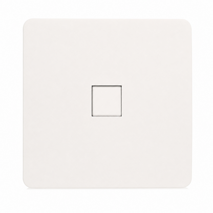 Trendi Switch 1 Gang RJ45 Cat 5e PC Ethernet Socket in Matt White - ART-PCMWH