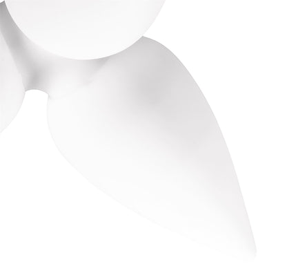 Mantra Palma Ceiling 3 Light CFL Outdoor IP44, Matt White/Opal White