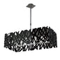 Mantra Tokio Rectangular Telescopic 10 Light G9 Polished Chrome/Black