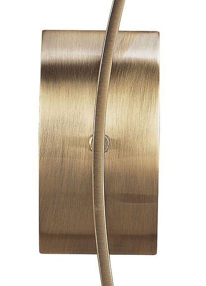 Mantra Pietra Wall Light Switched 1 Light G9, Antique Brass