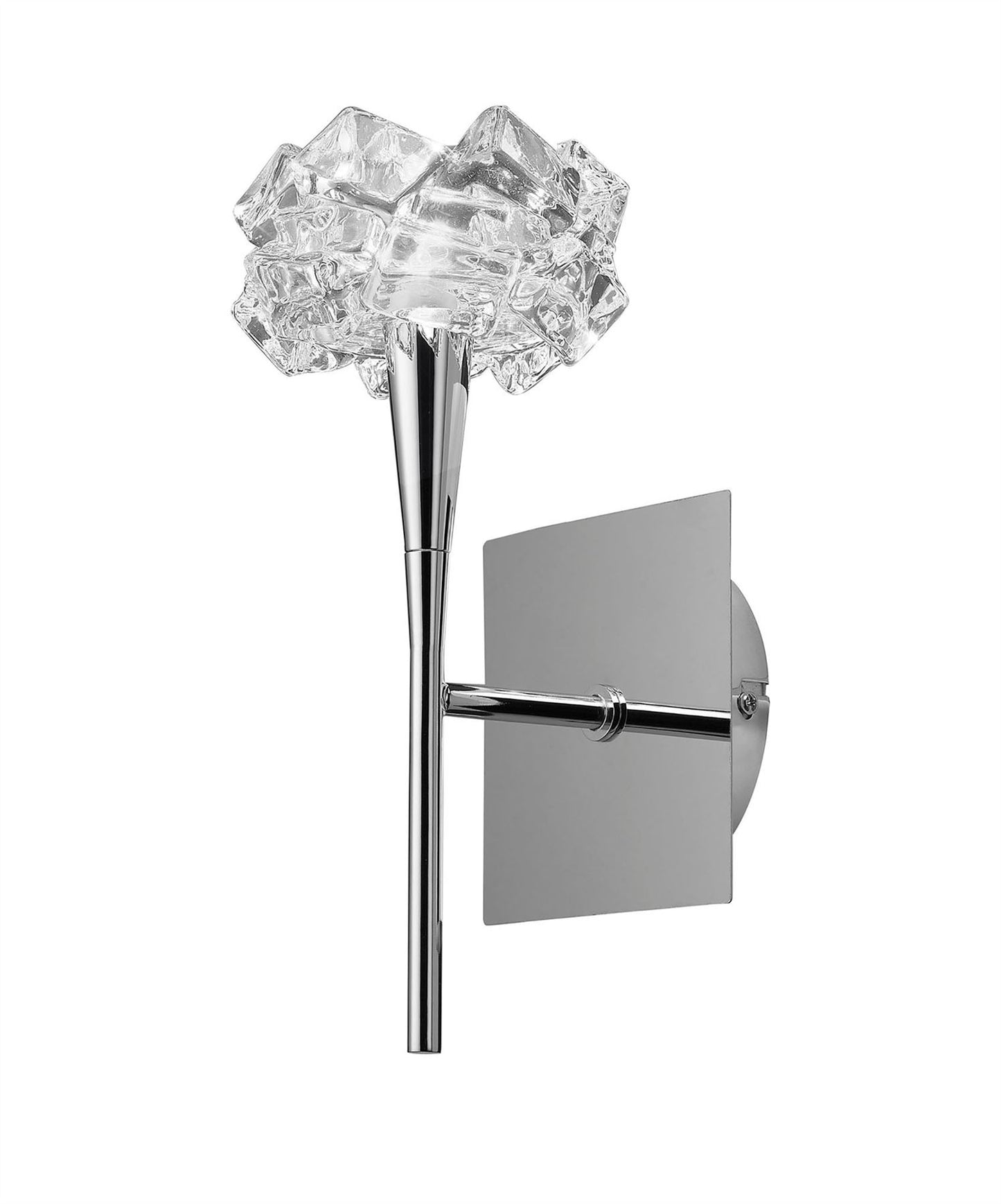 Mantra Artic Wall Light Switched 1 Light G9, Polished Chrome
