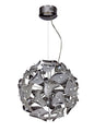 Mantra Otto 46cm Pendant 41 Light G4 Sphere, Polished Chrome/Frosted Glass, NOT LED/CFL Compatible