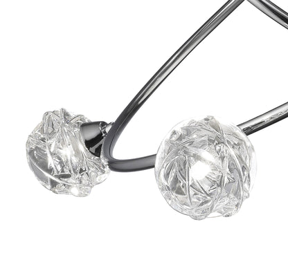 Mantra M3940 Maremagnum Ceiling 8 Light G9, Polished Chrome