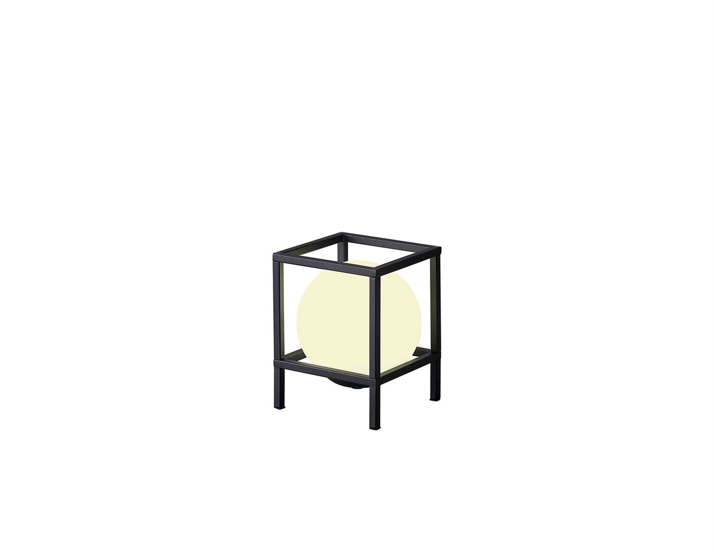 Mantra Desigual Small Table Lamp, 1 Light E27, Matt Black