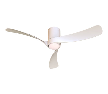 Nemo II M 1.2m 19W LED Dimmable Ceiling Light With Built-In 32W DC Fan, 3000-5000K Remote Control, 3800lm, White, 5yrs Warranty