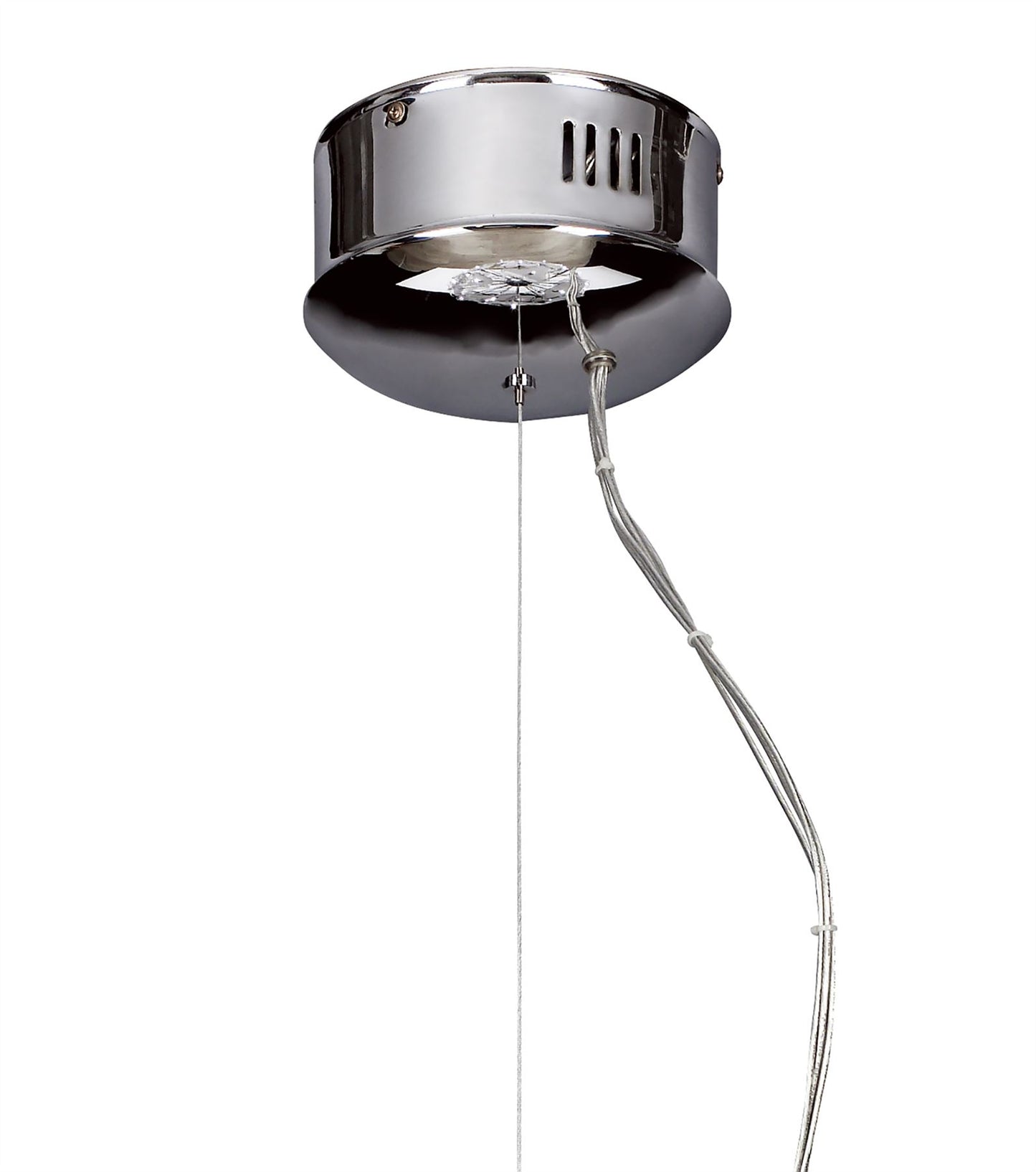 Mantra Otto 46cm Pendant 41 Light G4 Sphere, Polished Chrome/Frosted Glass, NOT LED/CFL Compatible