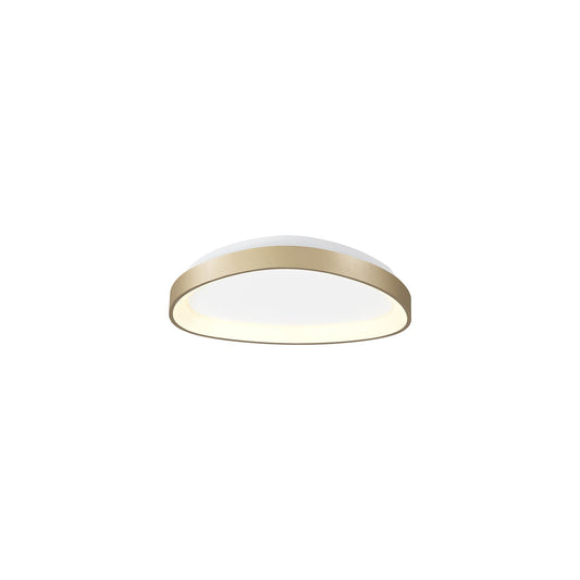 Mantra Fusion Niseko Triangular Ceiling 42cm 35W LED, 3000K, 2300lm, Gold, 3yrs Warranty Ceiling