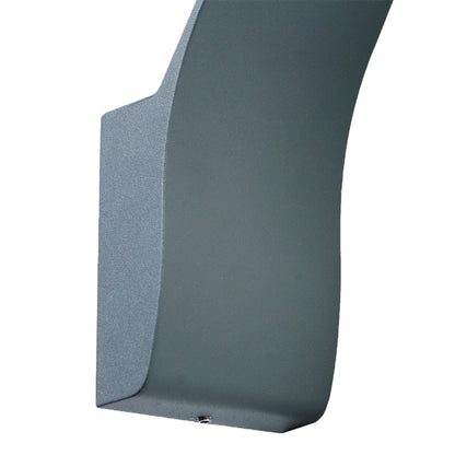 Mantra Fusion Andes Wall Light, 6W LED, 3000K, 550lm, IP65, Anthracite, 3yrs Warranty
