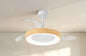 Niseko Fan M 49cm 50W LED Dimmable Ceiling Light With Built-In 30W DC Fan, 2700-5000K Remote Control, 5500lm, Wood, 5yrs Warranty