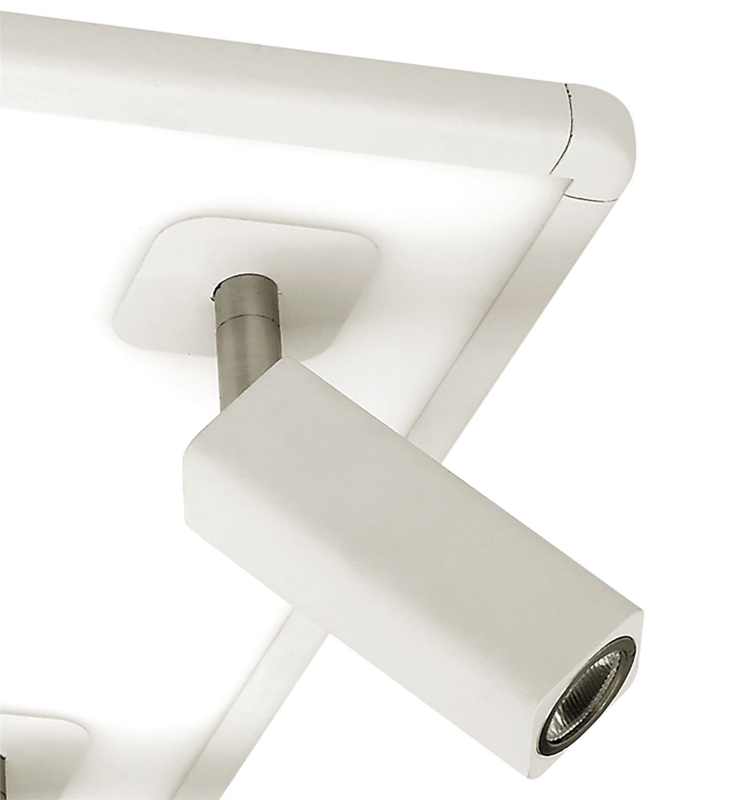 Mantra M5251 Ibiza Ceiling Light 4 Head with Backlit Light 4x5W+20W LED Square White, 3000lm, 4000K, 3yrs Warranty