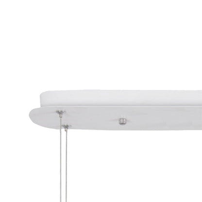 Mantra Fusion M5517 Cumbuco Linear Pendant Kit White For 5501 & 5503