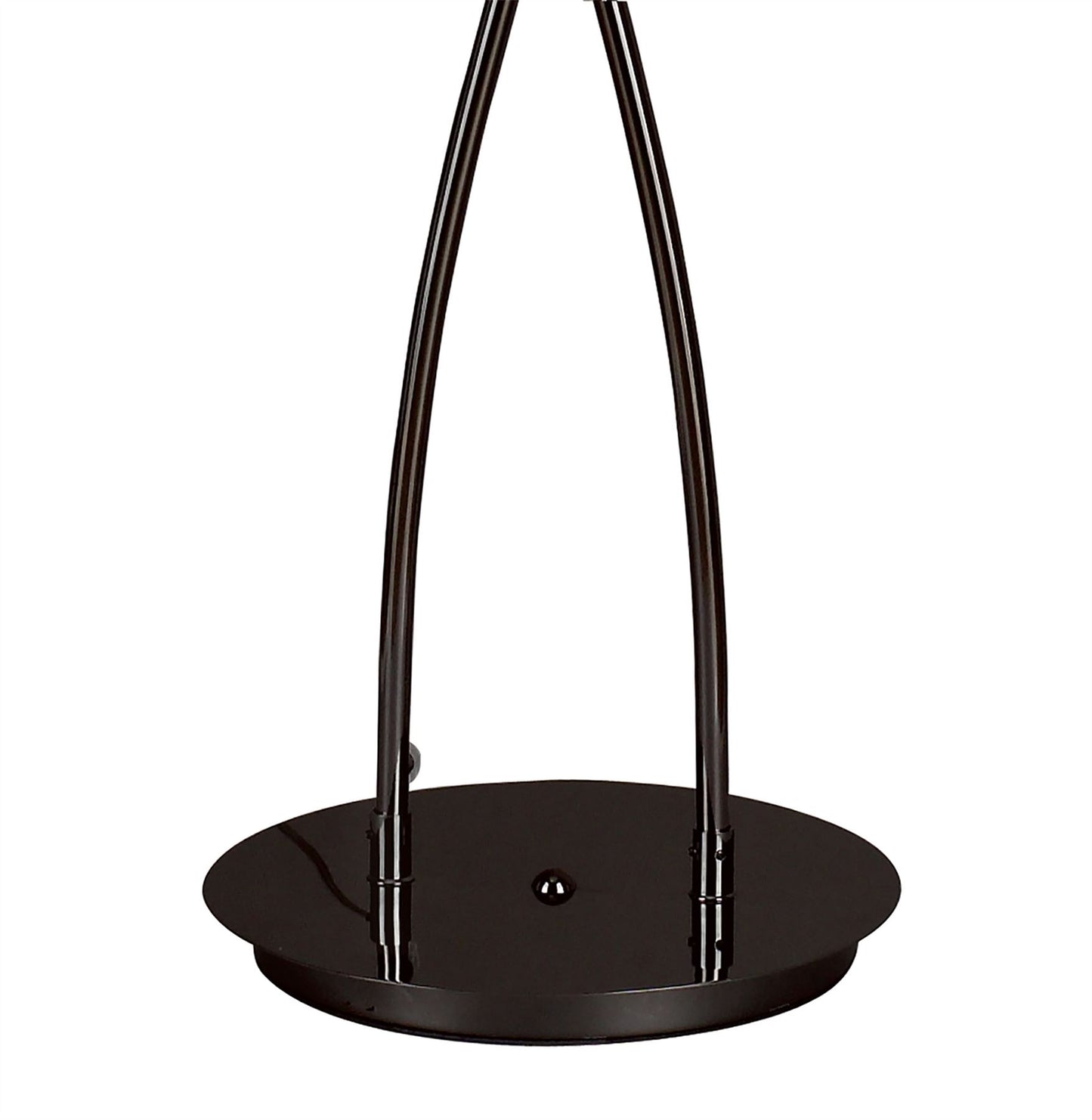 Mantra Amel Floor Lamp 2 Light G9, Black Chrome