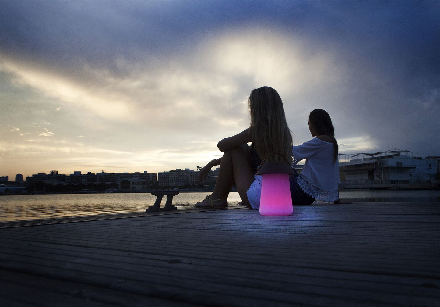 Mantra M3697 Funghi IP44 Portable 3W Speaker, 120lm, 3W LED RGBW Lamp Bluetooth Connection/Remote Control, 2yrs Warranty