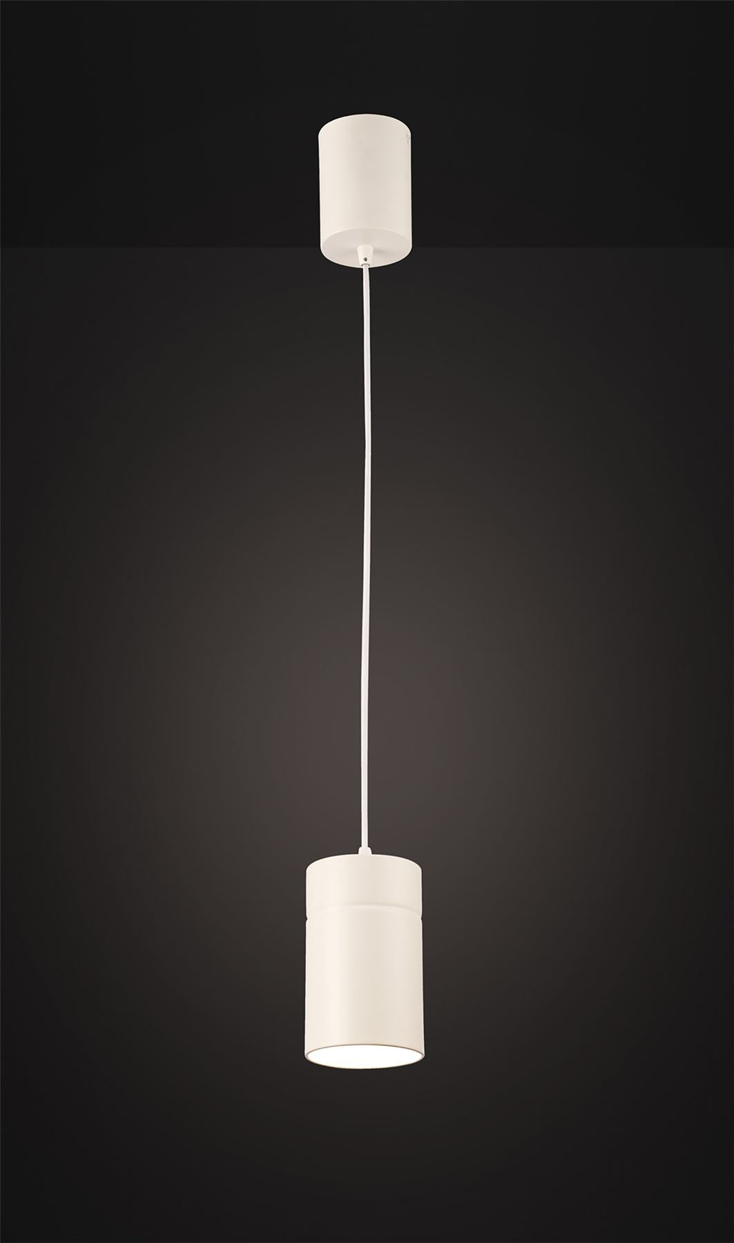 Mantra Fusion M5623 Aruba Pendant Small 9.5cm Round 1 x E27, Matt White