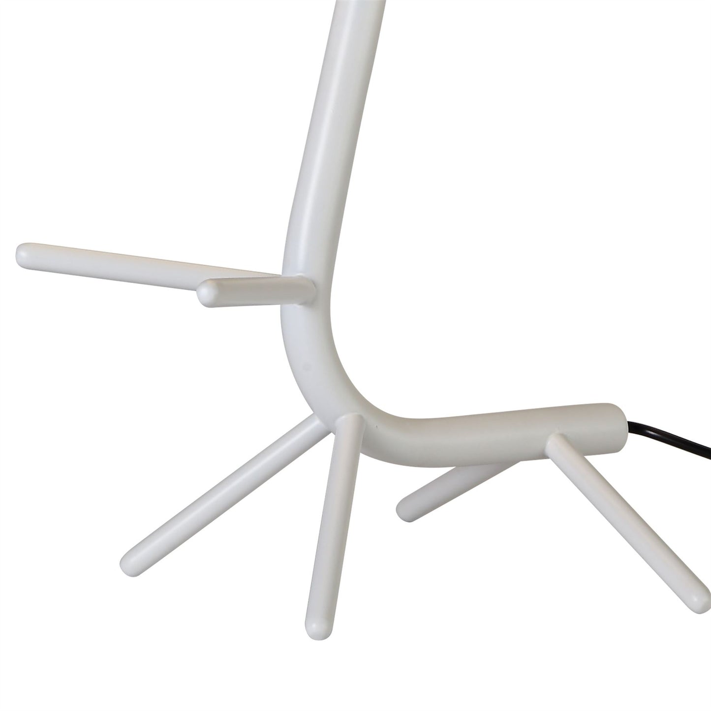 Mantra Centipede Table Lamp with Shade, 1 x E27, White