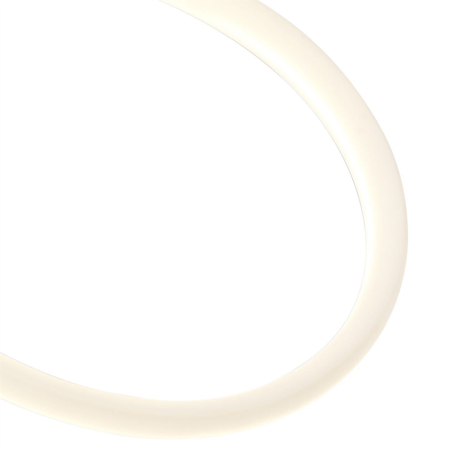 Mantra Armonia Semi Flush Loop, Dimmable, 25W LED, 3000K, 1875lm, Titanium/Frosted Acrylic, 3yrs Warranty Ceiling