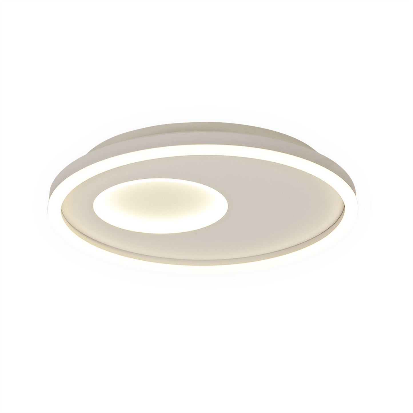Mantra Fusion Krater Ceiling 40cm Round 36W LED 3000-6000K Tuneable, 1800lm, Remote Control White, 3yrs Warranty Ceiling