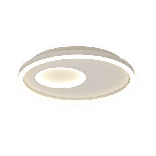 Mantra Fusion Krater Ceiling 40cm Round 36W LED 3000-6000K Tuneable, 1800lm, Remote Control White, 3yrs Warranty Ceiling