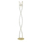 Mantra Dali Floor Lamp 2 Light G9, Polished Brass, NOT LED/CFL Compatible