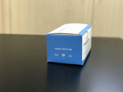 Deco Additions Disposable Basic Mask, (Pack 50) High Standard PP Non-Woven Fabrics, Filtering Effects Of Raw Materials =95%, Breathable and Comfortable.