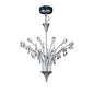 Diyas Bouquet 66cm  18 Light G4 Polished Chrome/Crystal, NOT LED/CFL Compatible Ceiling Pendant Light Fitting