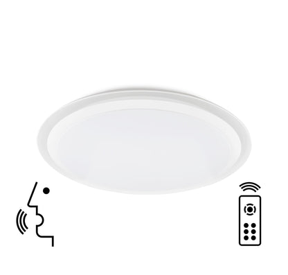 Mantra Fusion Edge Smart 56.5cm Ceiling Light, 80W LED, 3000-5000K Tuneable White, 4300lm, Remote Control, 3yrs Warranty