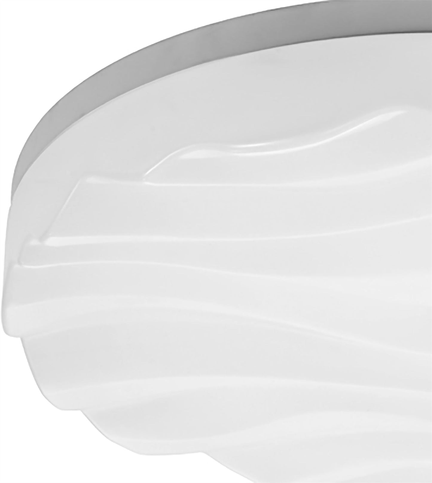 Mantra M5041 Arena Ceiling/Wall Light Medium Round 36W LED IP44 3000K, 3240lm, Matt White/White Acrylic, 3yrs Warranty